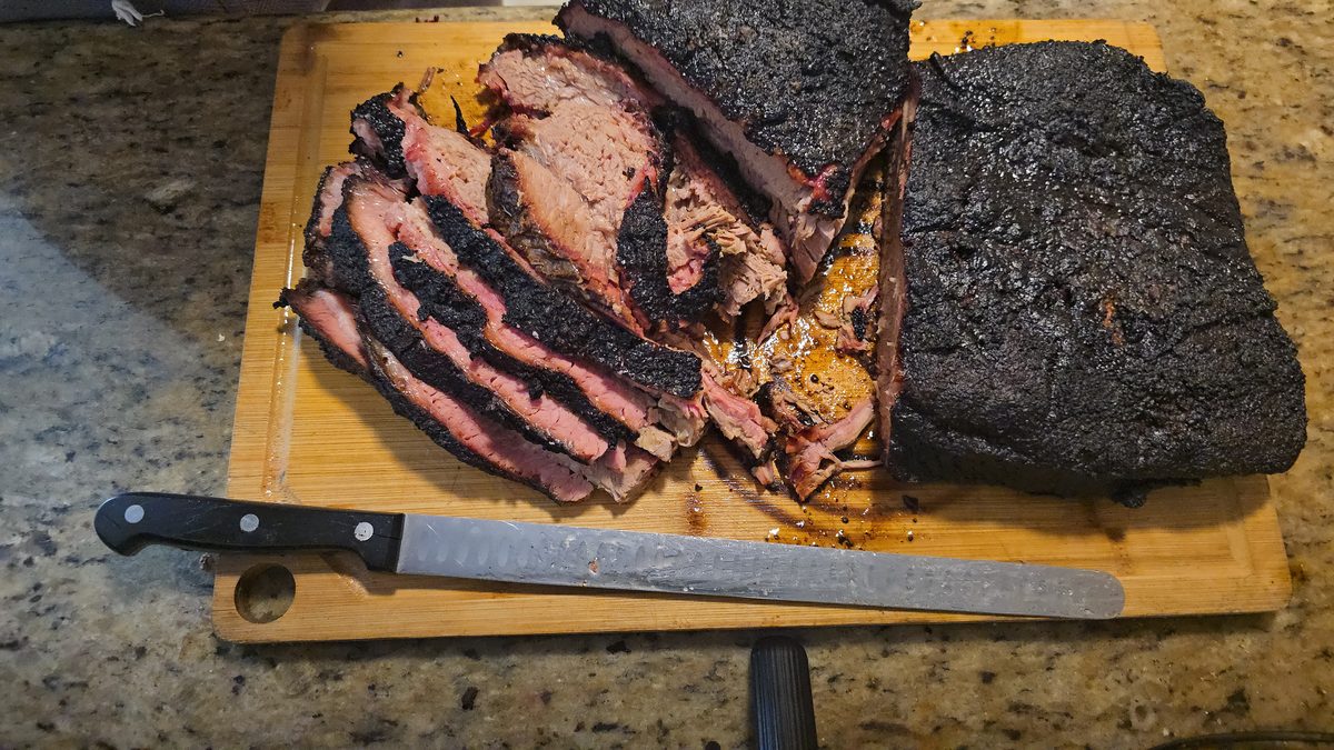 smoked sausage Texas BBQ Montrose Houston